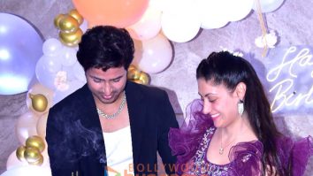 Photos: Gurleen Chopra snapped celebrating her birthday as she hosts a housewarming bash too with D Randhawa