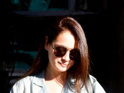 Photos: Dia Mirza snapped outside a salon in Bandra