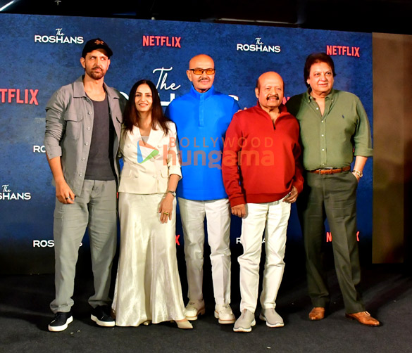 Photos: Hrithik Roshan, Rakesh Roshan, Rajesh Roshan and others grace The Roshan’s trailer launch