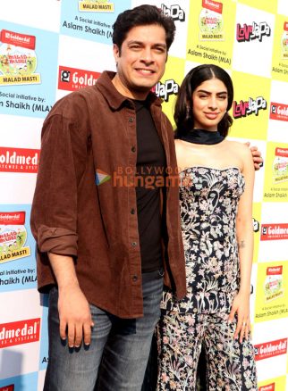 Photos: Junaid Khan, Khushi Kapoor, Elli AvrRam, Akanksha Puri and others snapped at Malad Masti