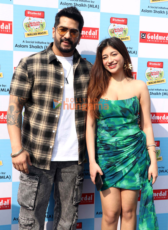 photos junaid khan khushi kapoor elli avrram akanksha puri and others snapped at malad masti 8