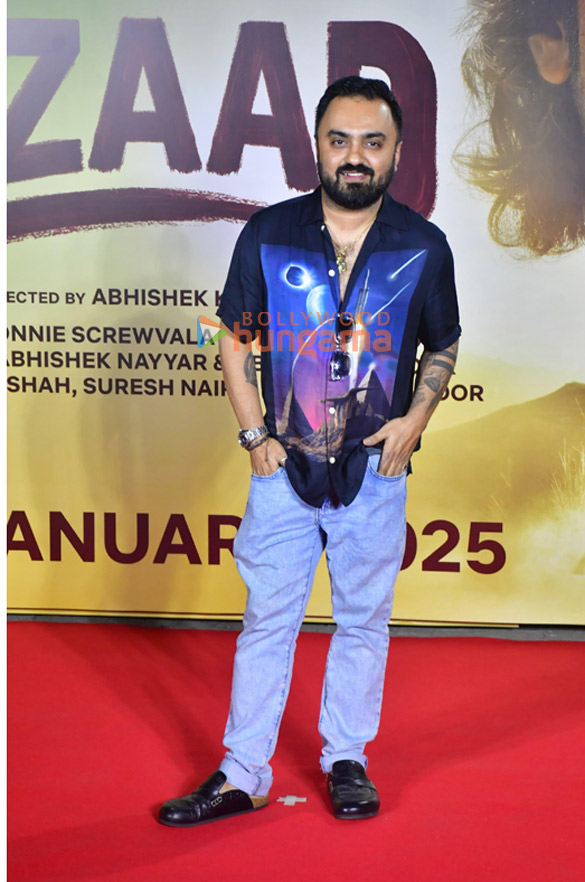 photos kajol aaman devgan rasha thadani and others grace the premiere of azaad 8