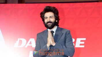 Photos: Kartik Aaryan attends the Danube Property event as he is announced as their brand ambassador