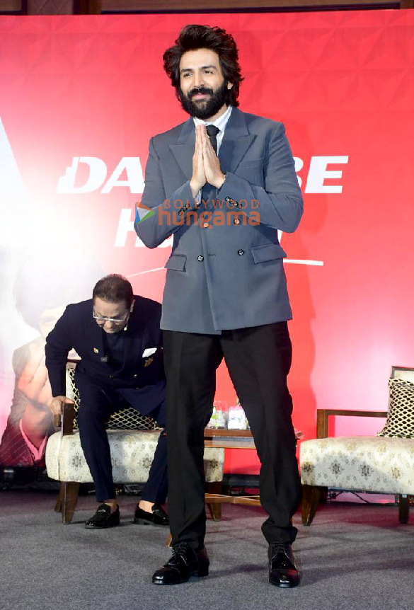 Photos: Kartik Aaryan attends the Danube Property event as he is announced as their brand ambassador