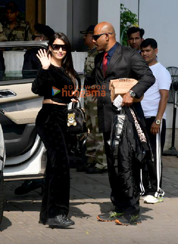 photos nora fatehi and jason derulo snapped at kalina airport 4