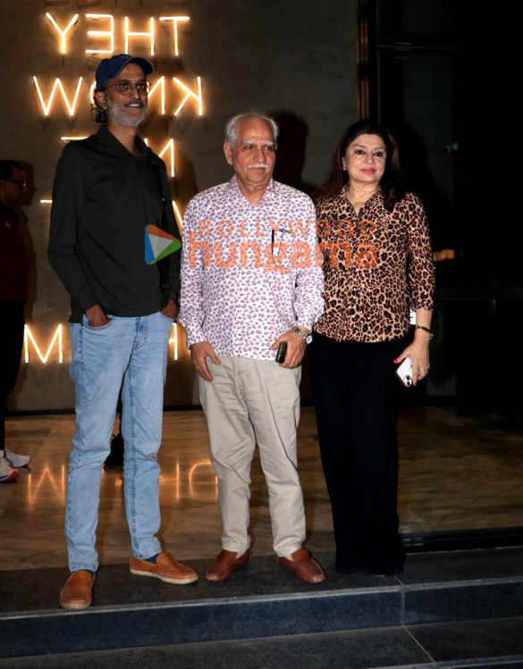 photos ranbir kapoor ananya panday and others grace the special screening of black warran 12