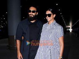 Photos: Ranveer Singh and Deepika Padukone snapped at the airport