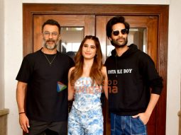 Photos: Rasha Thadani, Aaman Devgan and Abhishek Kapoor snapped at Azaad promotions