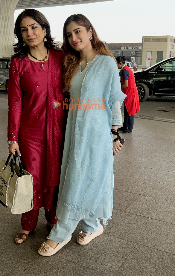 Photos: Raveena Tandon, Rasha Thadani, Boman Irani and others snapped at the airport Photos: Raveena Tandon, Rasha Thadani, Boman Irani and others snapped at the airport