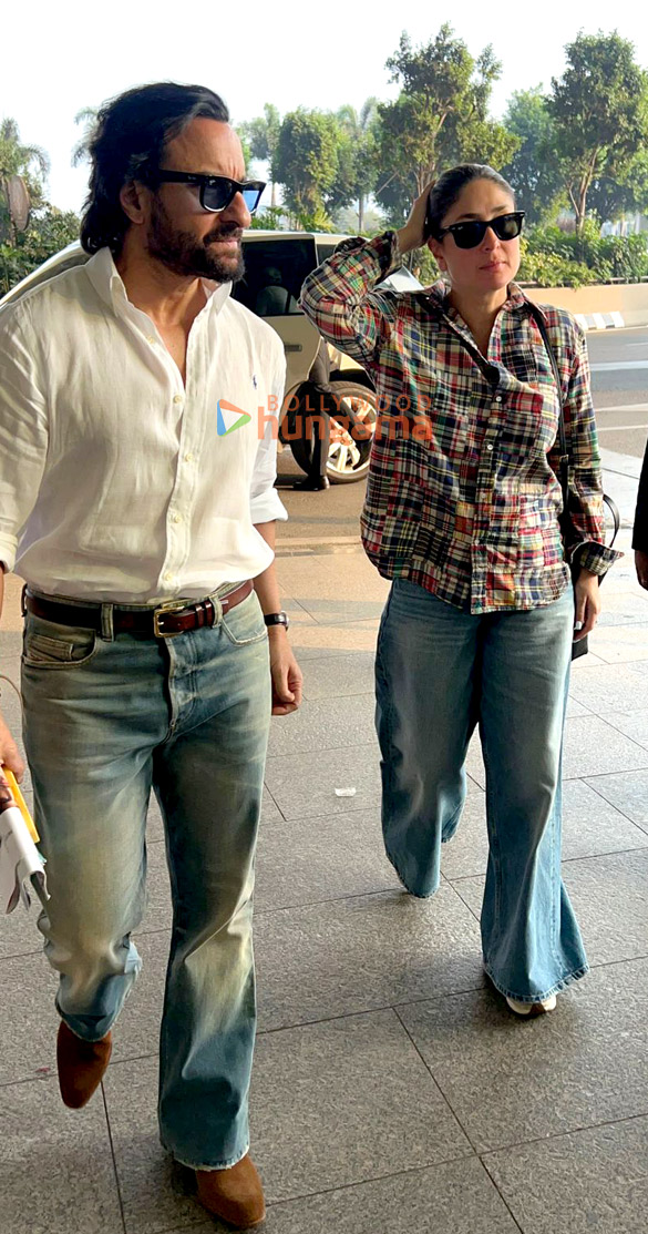 Photos: Saif Ali Khan, Kareena Kapoor Khan, Vijay Varma and Amaal Mallik snapped at the airport Photos: Saif Ali Khan, Kareena Kapoor Khan, Vijay Varma and Amaal Mallik snapped at the airport