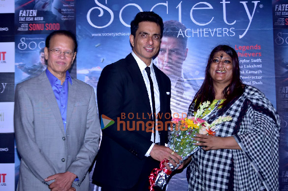 Photos: Sonu Sood graces the cover launch of ‘Society Achievers’ magazine Photos: Sonu Sood graces the cover launch of ‘Society Achievers’ magazine