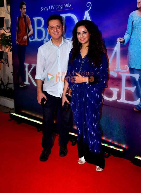 photos sooraj barjatya sara khan and others grace the premiere of bada naam karenge 5