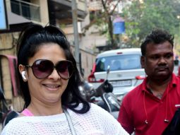 Photos: Tanishaa Mukerji spotted outside a pet clinic in Bandra