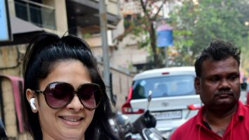 Photos: Tanishaa Mukerji spotted outside a pet clinic in Bandra