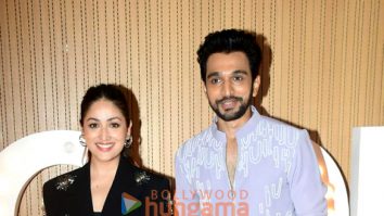 Photos: Yami Gautam Dhar and Pratik Gandhi grace Dhoom Dhaam trailer launch