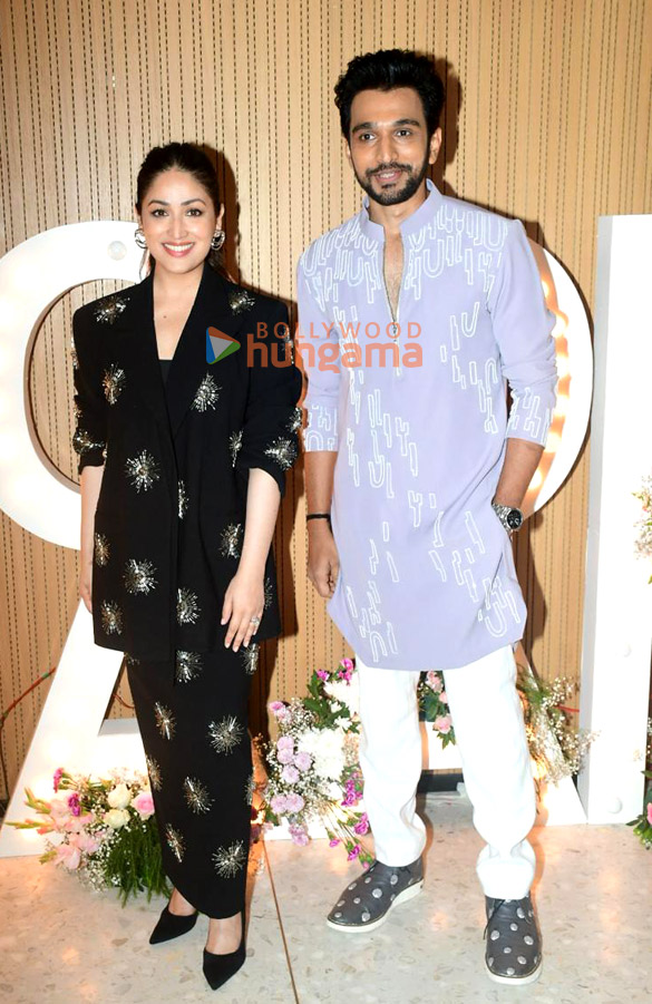 Photos: Yami Gautam Dhar and Pratik Gandhi grace Dhoom Dhaam trailer launch