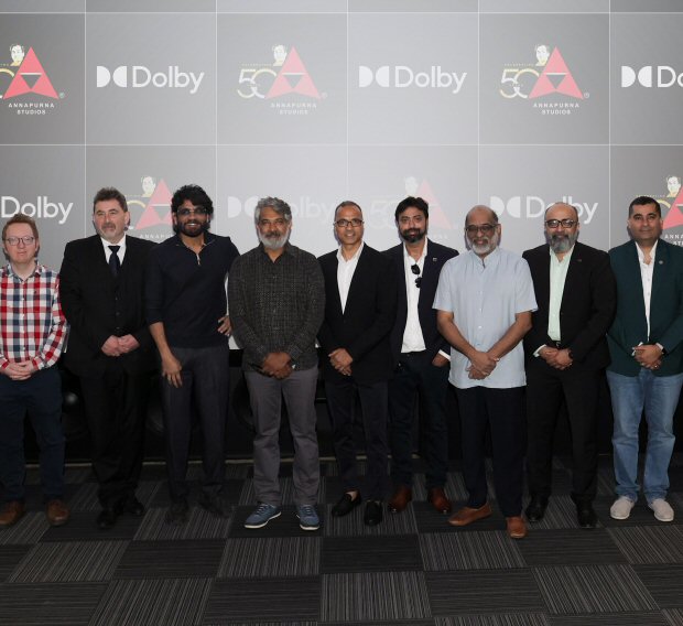 حصريًا: SS Rajamouli تكشف عن أول منشأة ما بعد الإنتاج معتمدة من Dolby للسينما والمنزل في استوديوهات أنابورنا في ناجارجونا