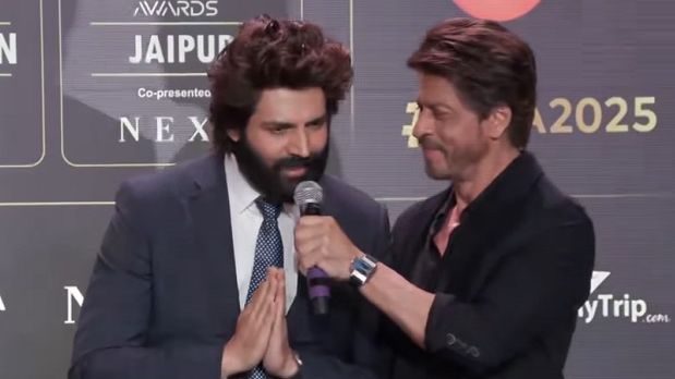 25th IIFA Awards press conference: Shah Rukh Khan shares major update about King; gives fun hosting lessons to Kartik Aaryan