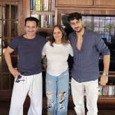 Saif Ali Khan twins with son Ibrahim Ali Khan in unseen picture after surgery