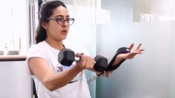 Sara lifting dher saara weight ! Sara Ali Khan