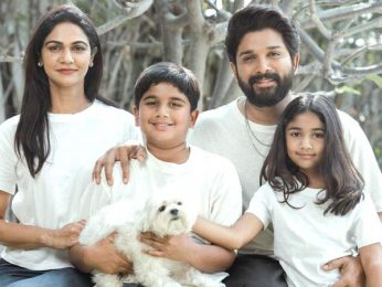 Sneha Reddy shares heartwarming family picture with Allu Arjun and kids Sneha Reddy shares heartwarming family picture with Allu Arjun and kids