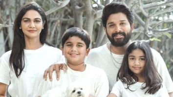 Sneha Reddy shares heartwarming family picture with Allu Arjun and kids