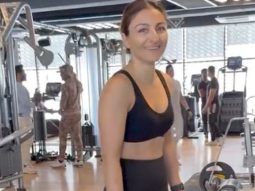 Soha Ali Khan and her first workout of 2025