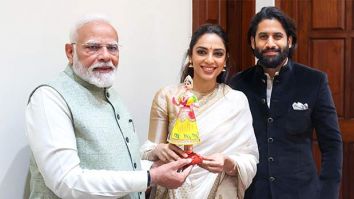 Sobhita Dhulipala meets Prime Minister Narendra Modi, gifts Kondapalli Doll and honours ANR’s legacy