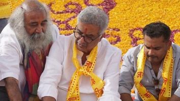 Boney Kapoor visits Maha Kumbh 2025, Jagannath Temple and Kaalki Dham, offers prayers to Ganga Maa