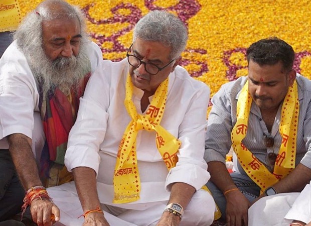 Boney Kapoor visits Maha Kumbh 2025, Jagannath Temple and Kaalki Dham, offers prayers to Ganga Maa