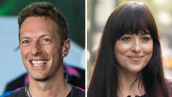 Chris Martin and Dakota Johnson take holy dip at Maha Kumbh, video goes viral