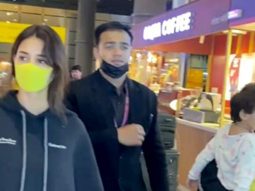 Disha Patani in her sporty look snapped at the airport