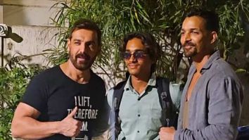 Harshvardhan Rane meets John Abraham to celebrate Sanam Teri Kasam’s success: “Came to seek blessings from my producer”