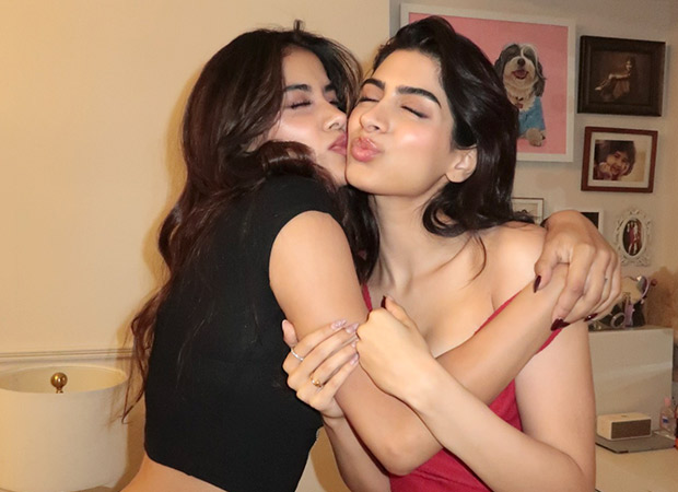 Janhvi Kapoor takes a day off from Param Sundari shoot in Kerala for sister Khushi Kapoor; attends the screening of Loveyapa