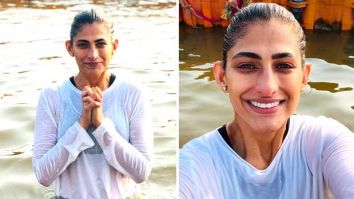 Kubbra Sait visits Maha Kumbh Mela; Deva actress says, “Ganga welcomed me with her graciousness”