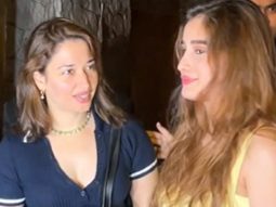 New B-town besties Rasha Thadani and Tamannaah Bhatia papped together