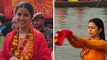 Nimrat Kaur says, “Words fail to describe this experience” as she takes a holy dip at Maha Kumbh in Prayagraj