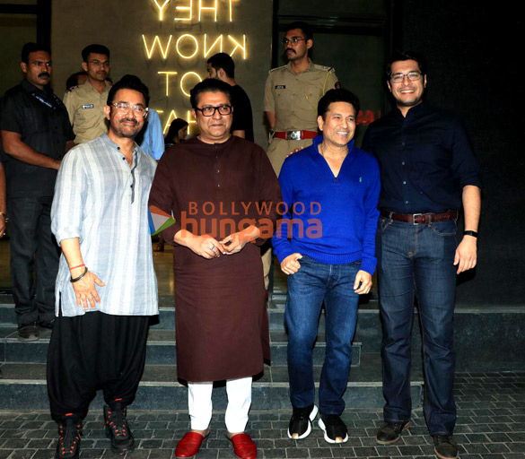 photos aamir khan kajol ira khan and others grace the special screening of loveyapa 5