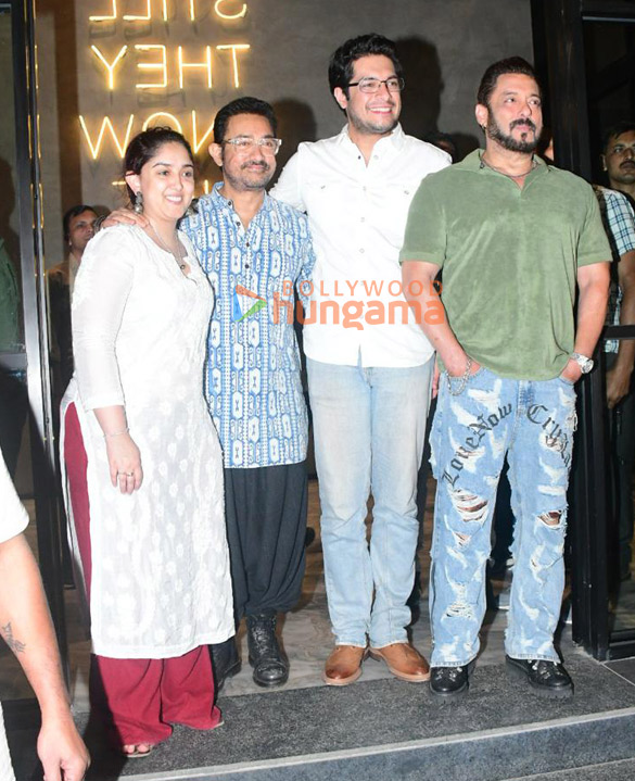 photos aamir khan salman khan shah rukh khan yo yo honey singh ayushmann khurrana kiran rao ira khan and others grace the spe 3