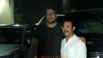 Photos: Aamir Khan and Junaid Khan snapped in Bandra