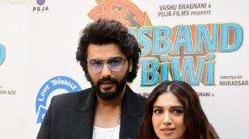 Photos: Arjun Kapoor and Bhumi Pednekar snapped promoting Mere Husband Ki Biwi