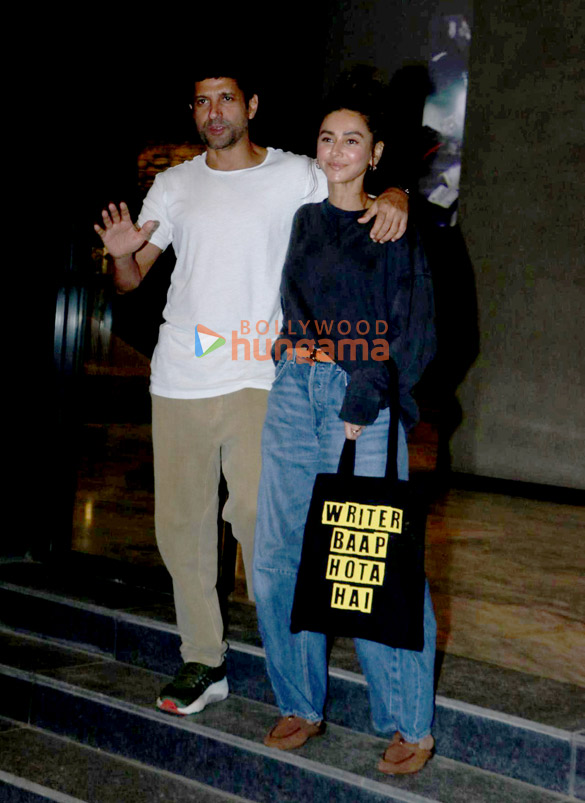 photos farhan akhtar shibani dandekar and others snapped at excel entertainment 2