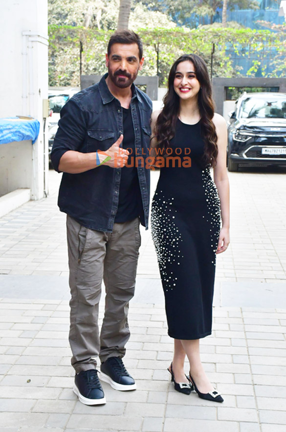 photos john abraham sadia khateeb and shivam nair snapped promoting the diplomat 3