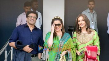Photos: Neelam Kothari, Samir Soni, Seema Sajdeh and others snapped at Kalina airport