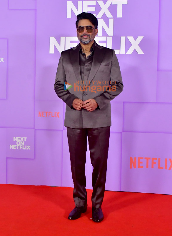 photos rajkummar rao surveen chawla rana daggubati venkatesh daggubati kriti kharbanda arjun rampal and others grace the launch of netflix slate 2025 1 2
