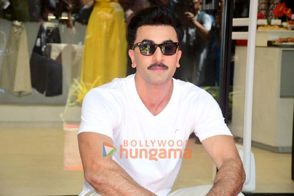 photos ranbir kapoor snapped at the launch of his brand arks in bandra 3