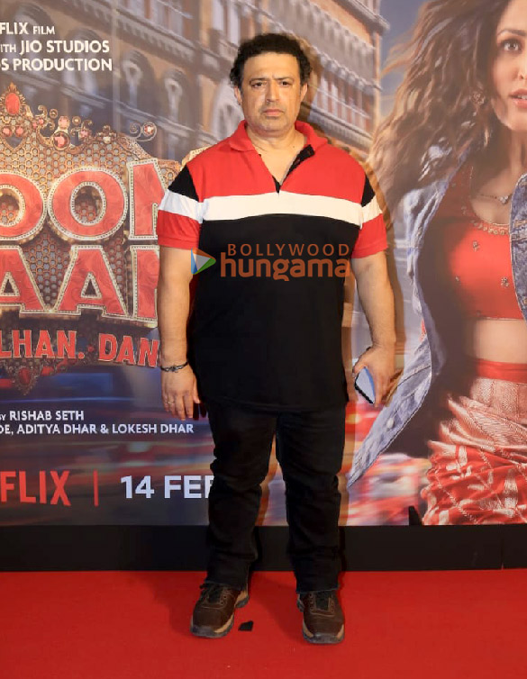 photos ranveer singh yami gautam dhar pratik gandhi and others grace the premiere of dhoom dhaam 11
