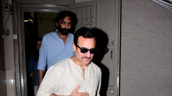 Photos: Saif Ali Khan snapped outside a dubbing studio in Bandra
