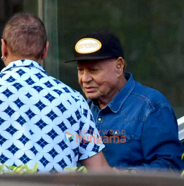 photos salman khan salim khan lulia vantur snapped at sajid nadiadwalas office in andheri 1