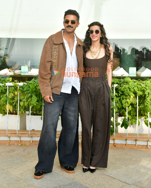 Photos: Saqib Saleem and Saba Azad snapped promoting Crime Beat